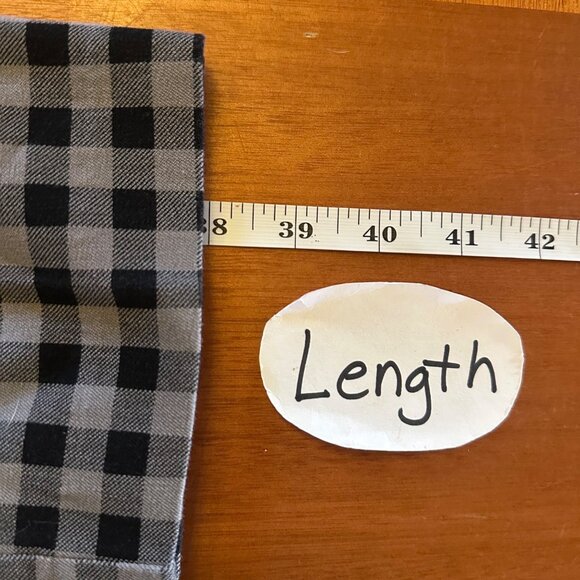 New York & Company Stretch Black & White Gingham Check Pants Size 18 - Picture 4 of 8